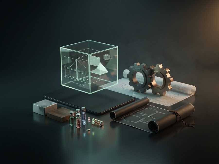 تصور 3D للمشاريع التجارية